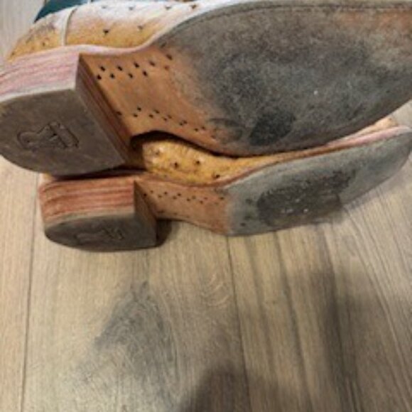 R Watson Full Quill Ostrich Boots main image 4